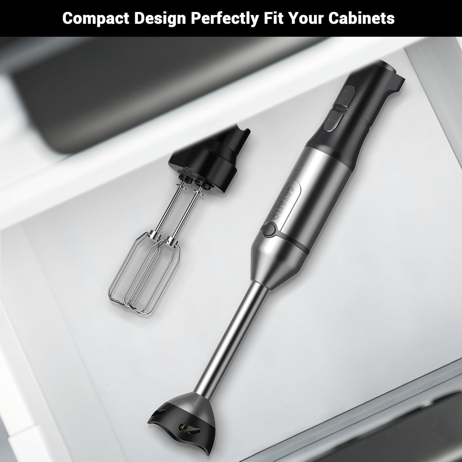 Immersion Blender with 15 Speed and Turbo Mode - Image 9