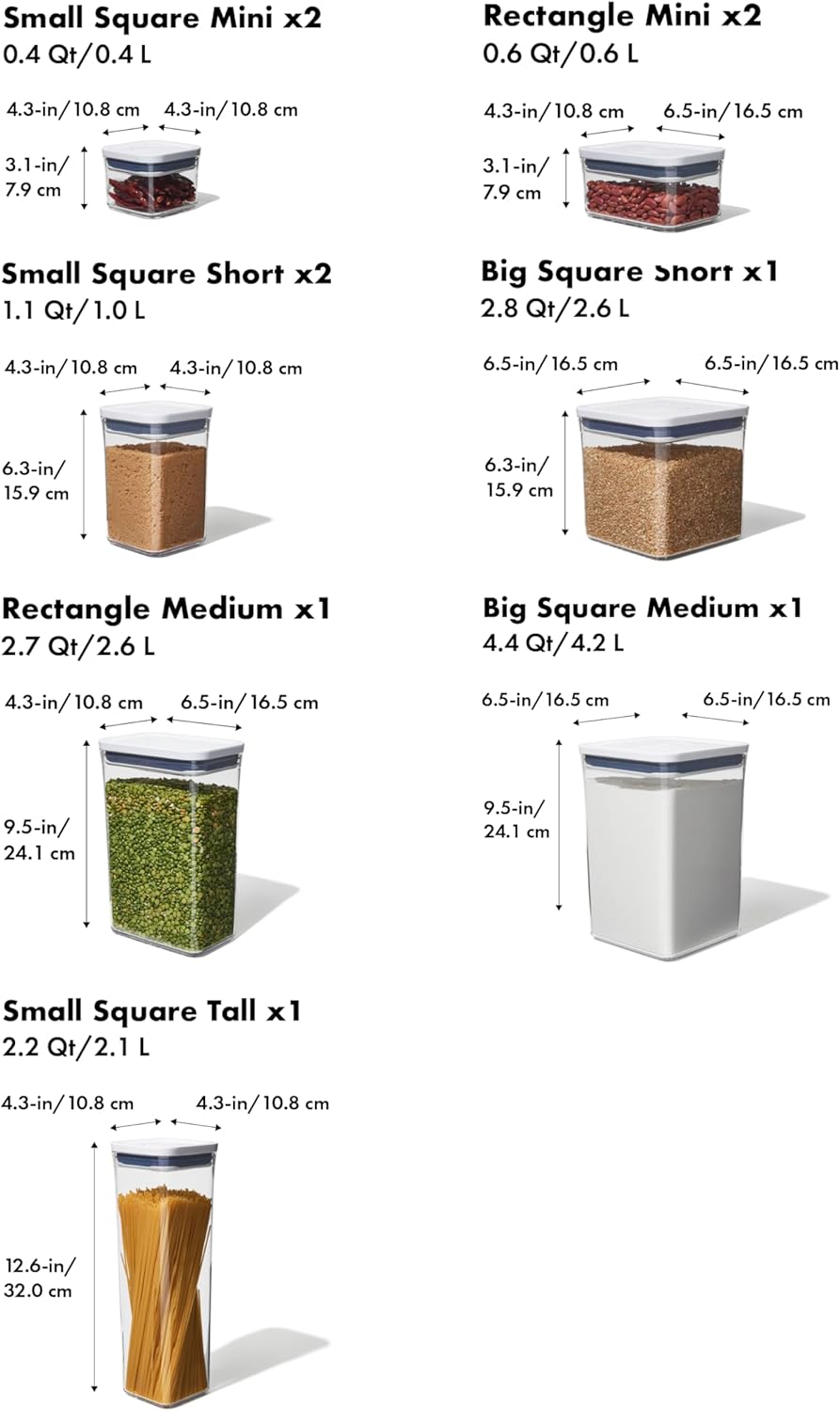 OXO Good Grips 10-Piece POP Container Set - Image 9