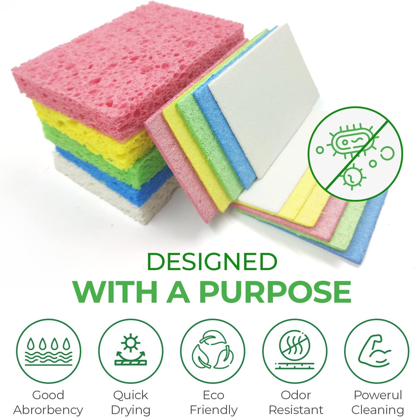 Biodegradable Cellulose Compressed Sponges - Image 5