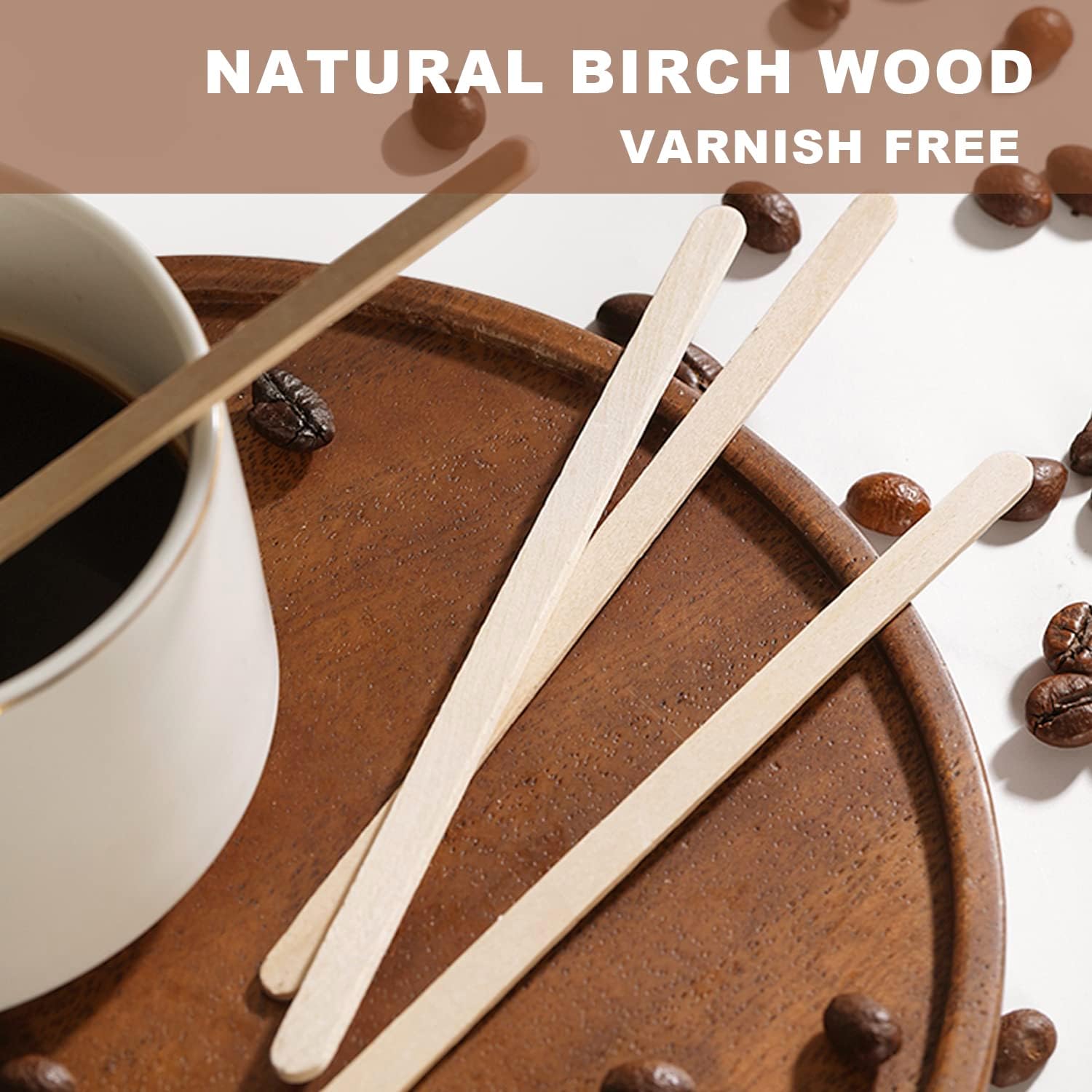 Wooden Coffee Stirrer Sticks - Image 6
