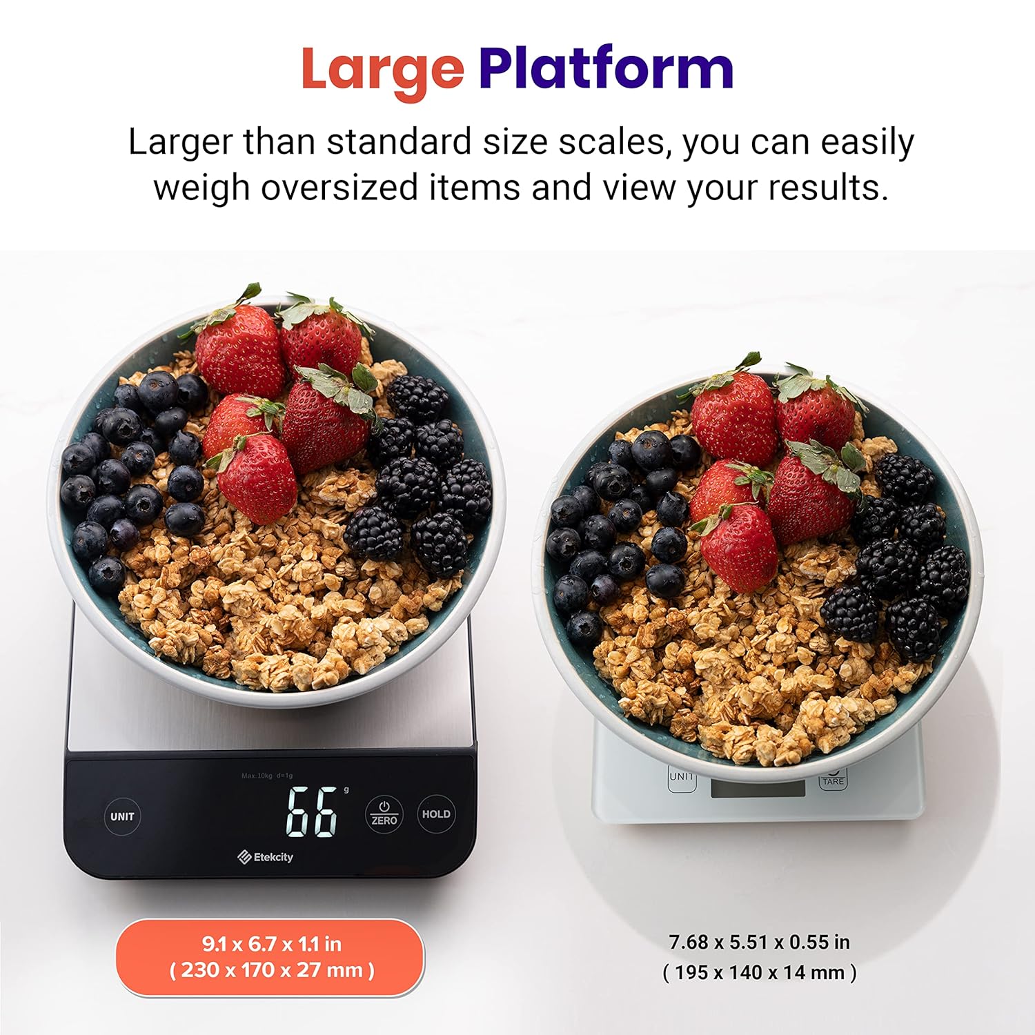 Etekcity Digital Kitchen Scale - Image 3