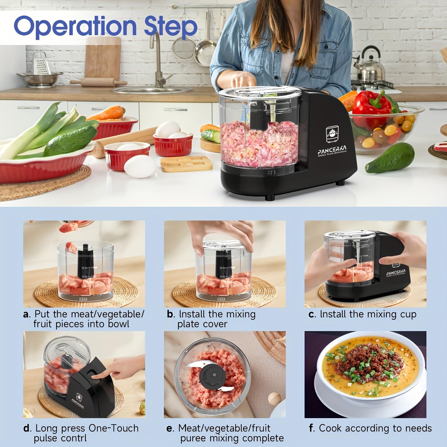 Electric Food Chopper and Processor - Image 7