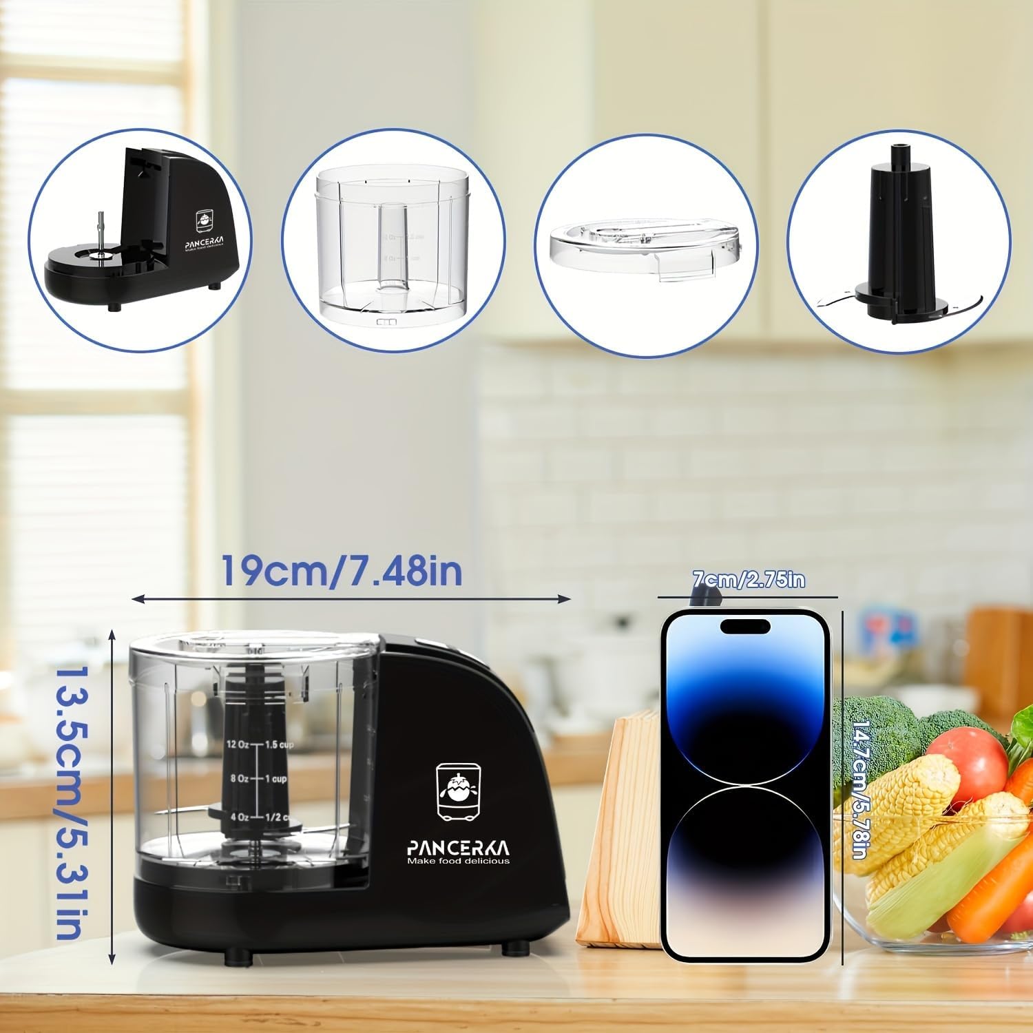 Electric Food Chopper and Processor - Image 10