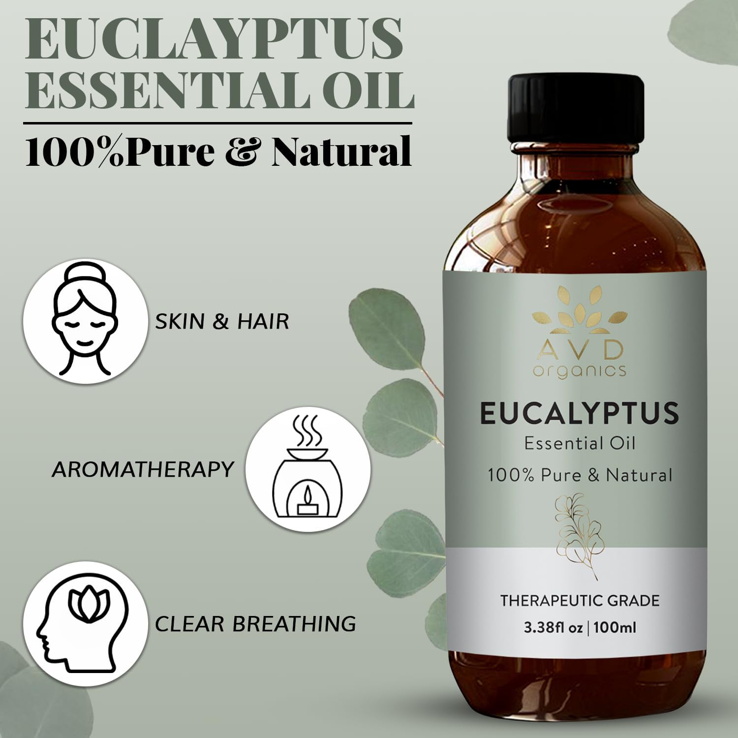 Eucalyptus Essential Oil 100ml - Image 4