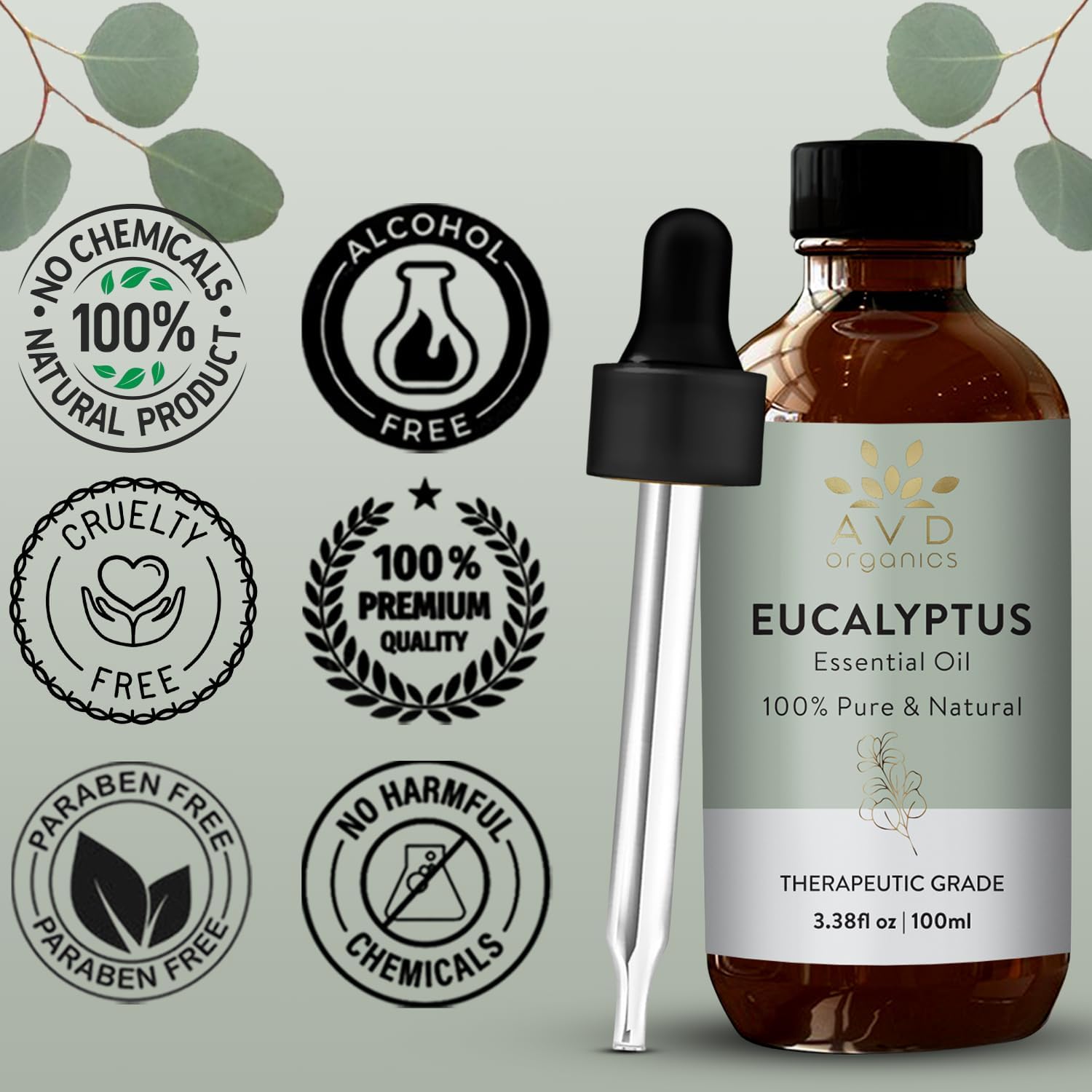 Eucalyptus Essential Oil 100ml - Image 8