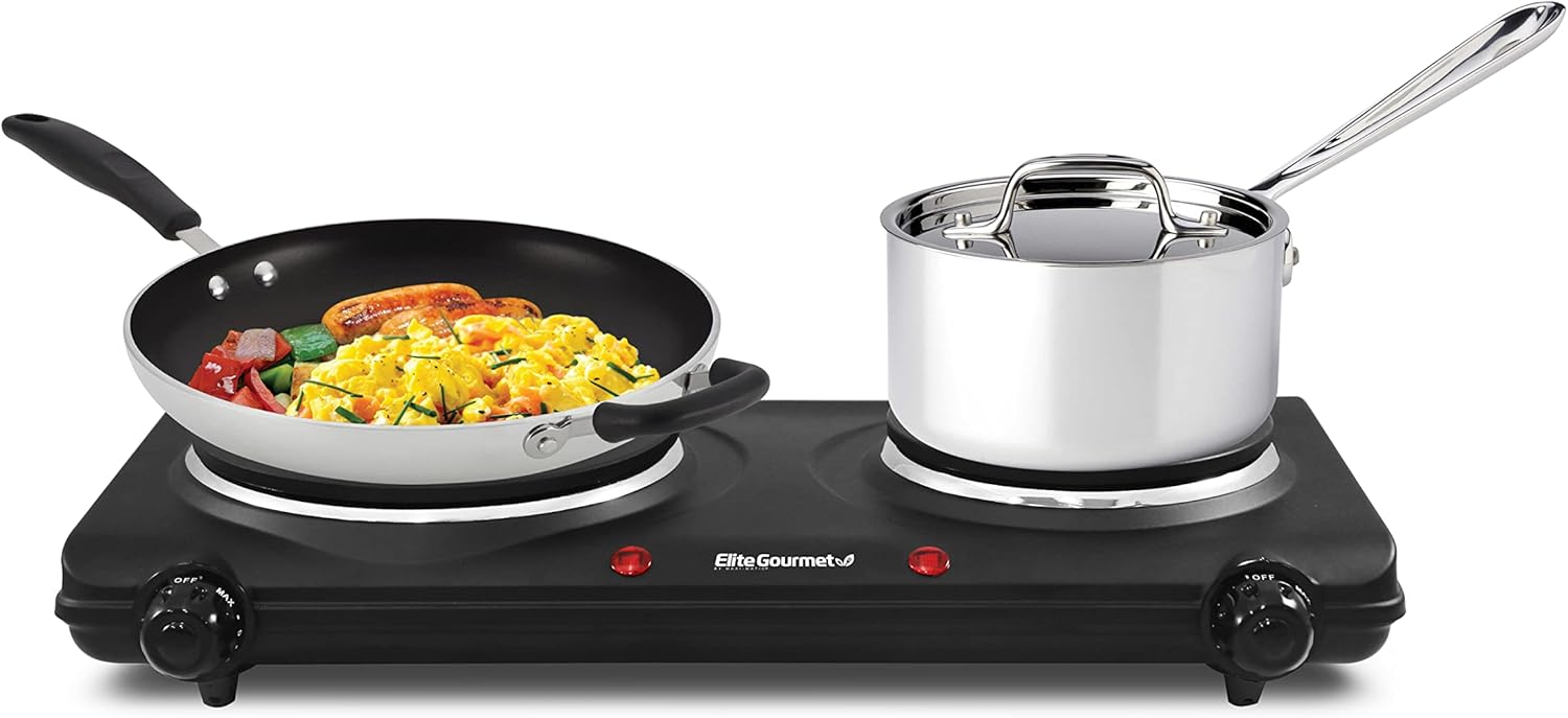 Elite Gourmet Electric Hot Plate - Image 4