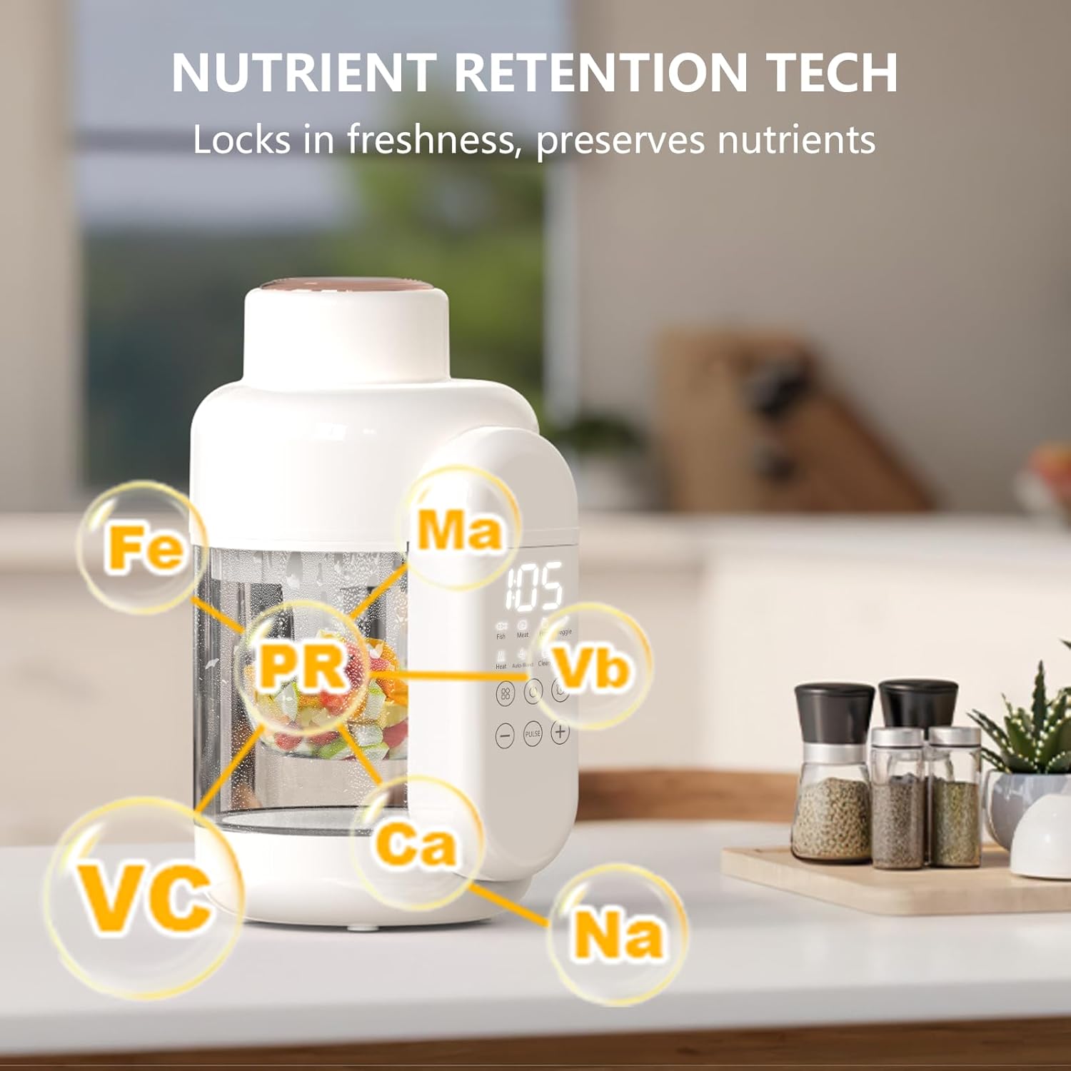 Baby Food Maker And 9 In 1 Puree Maker - Image 5