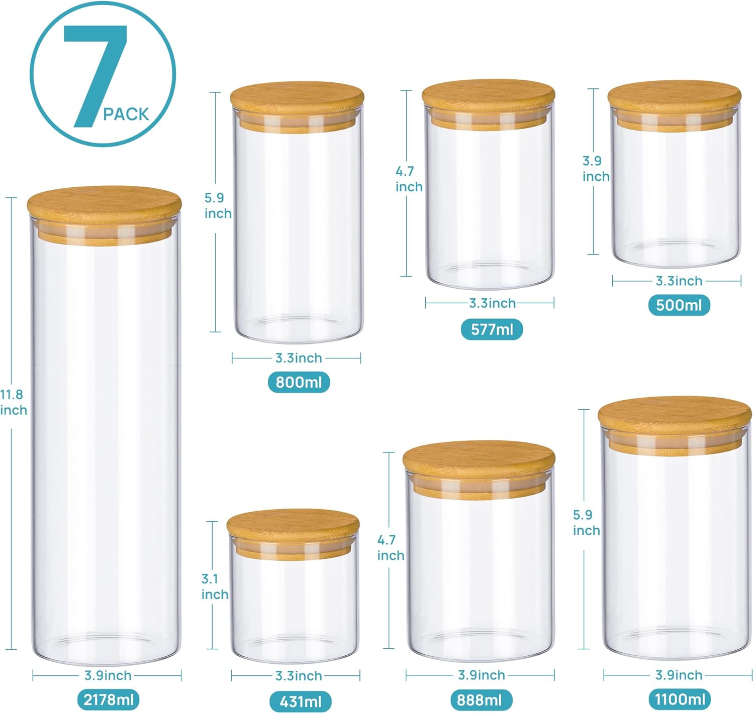Vtopmart Glass Food Storage Containers - Image 7