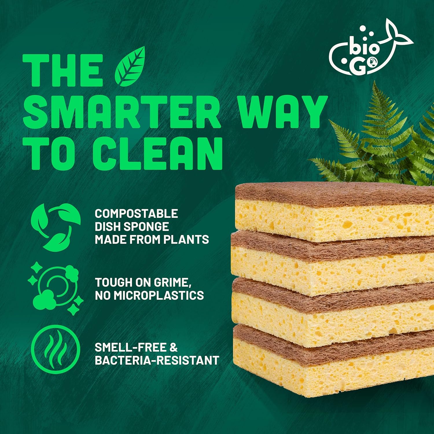 BioGo Biodegradable Kitchen Sponges - Image 3