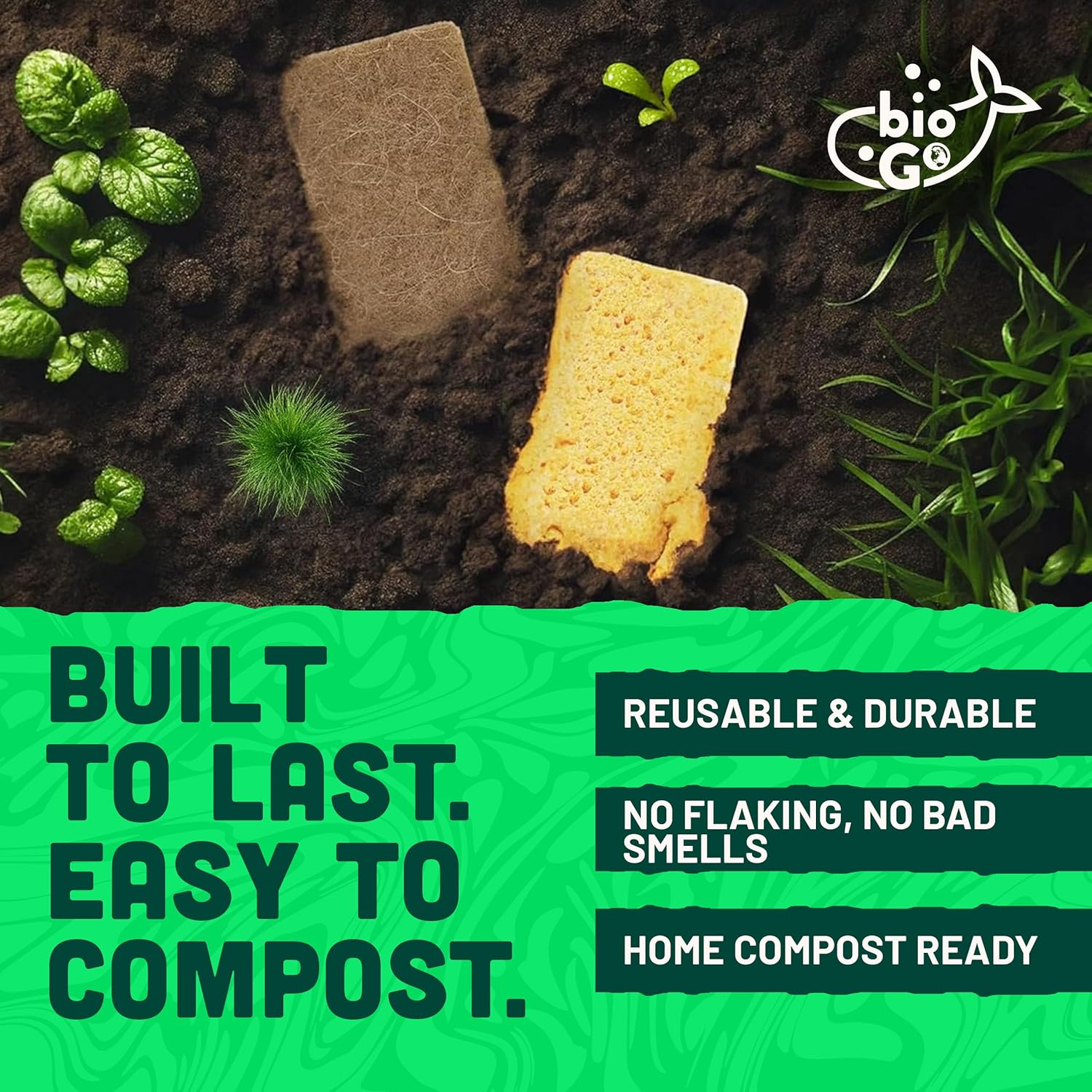 BioGo Biodegradable Kitchen Sponges - Image 6