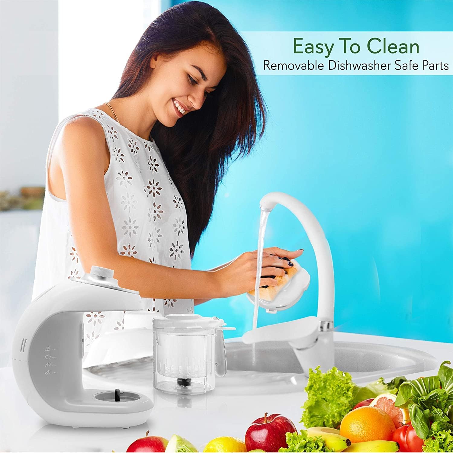 NutriChef Baby Food Maker & Puree Blender - Image 5