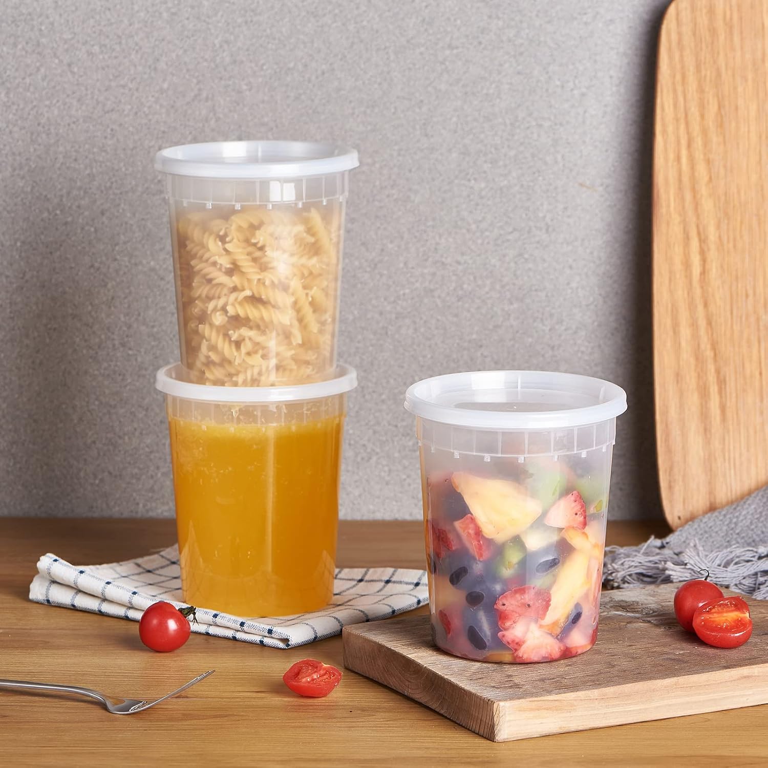 32oz Plastic Deli Containers - Image 6