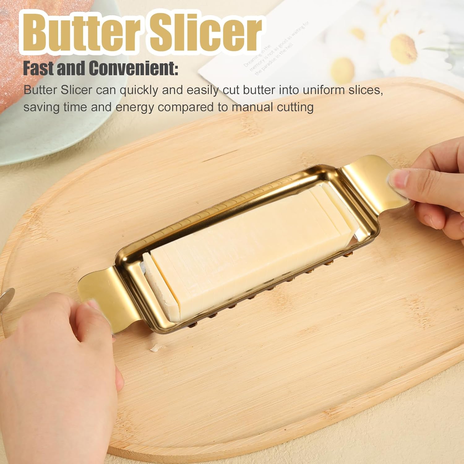 Stainless Steel Butter and Cheese Slicer Cutter - Image 5