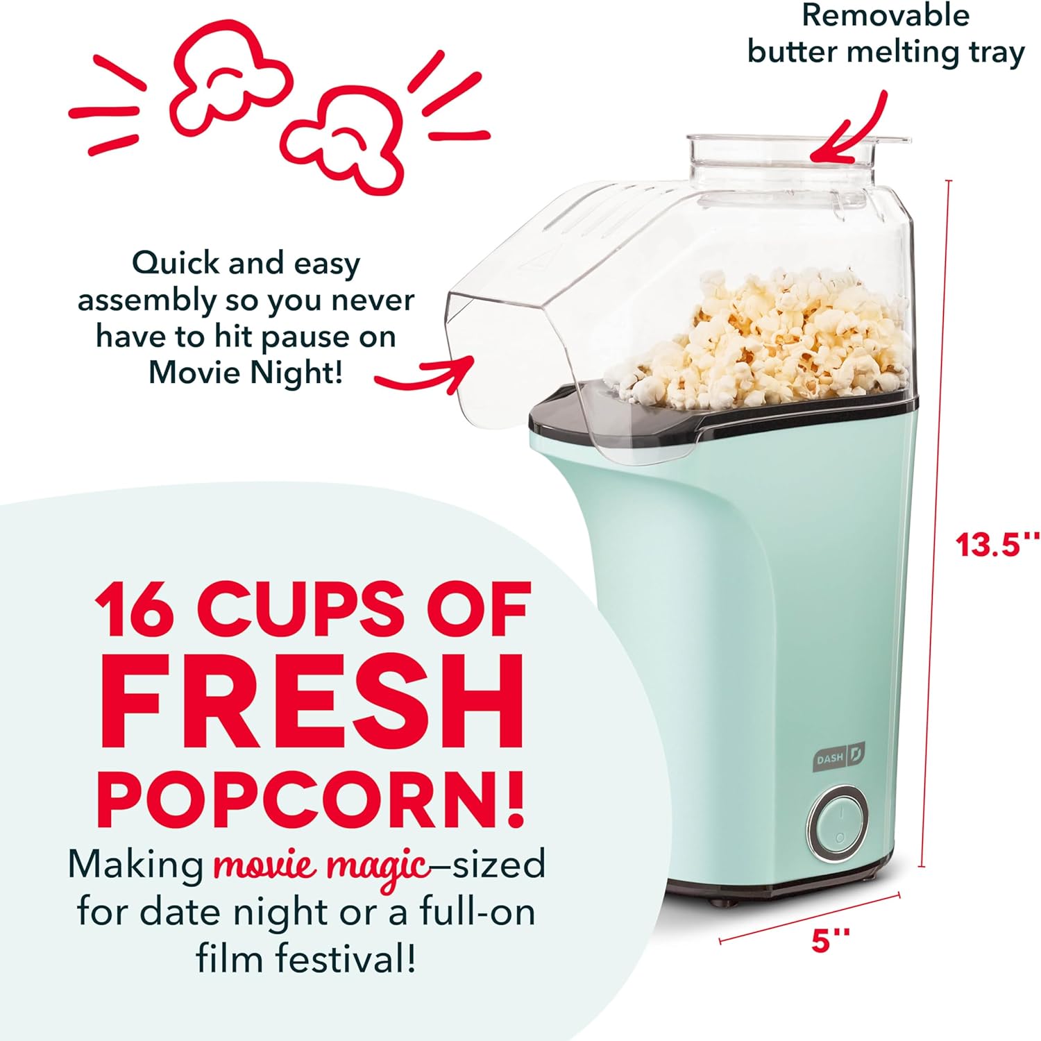 Hot Air Popcorn Maker - Image 5