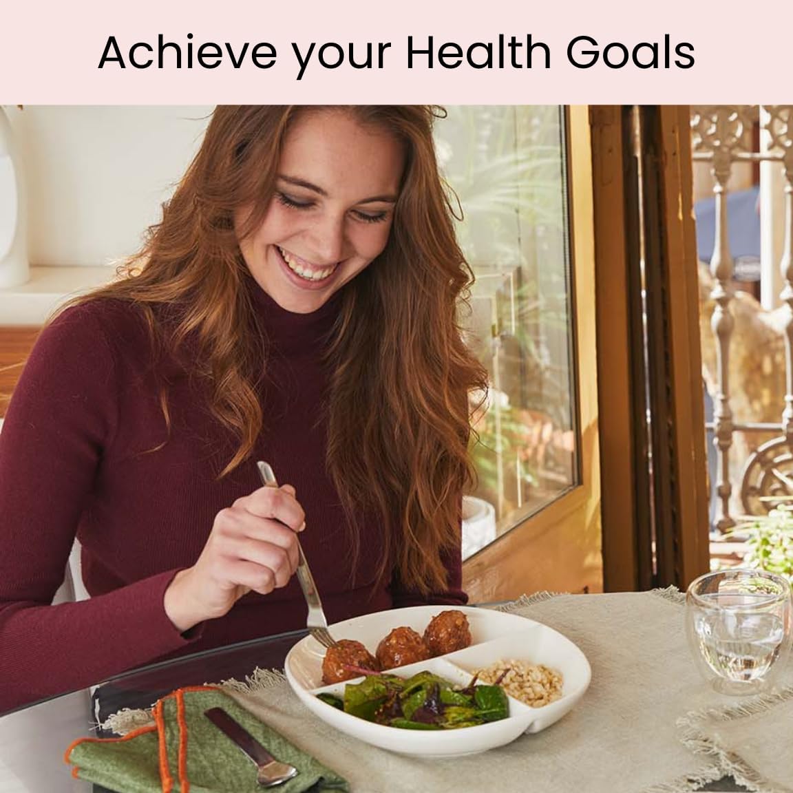 Uba Healthy Diet Porcelain Plate - Image 5