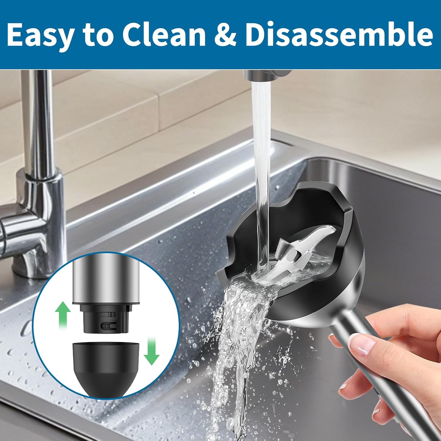 LINKChef 4 in 1 Immersion Blender Handheld - Image 9