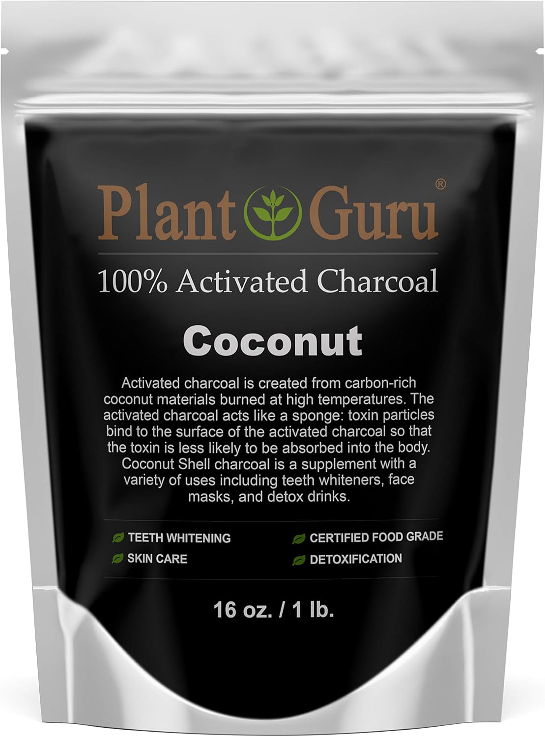 Activated Charcoal Powder for Teeth Whitening and Detoxification - Image 2