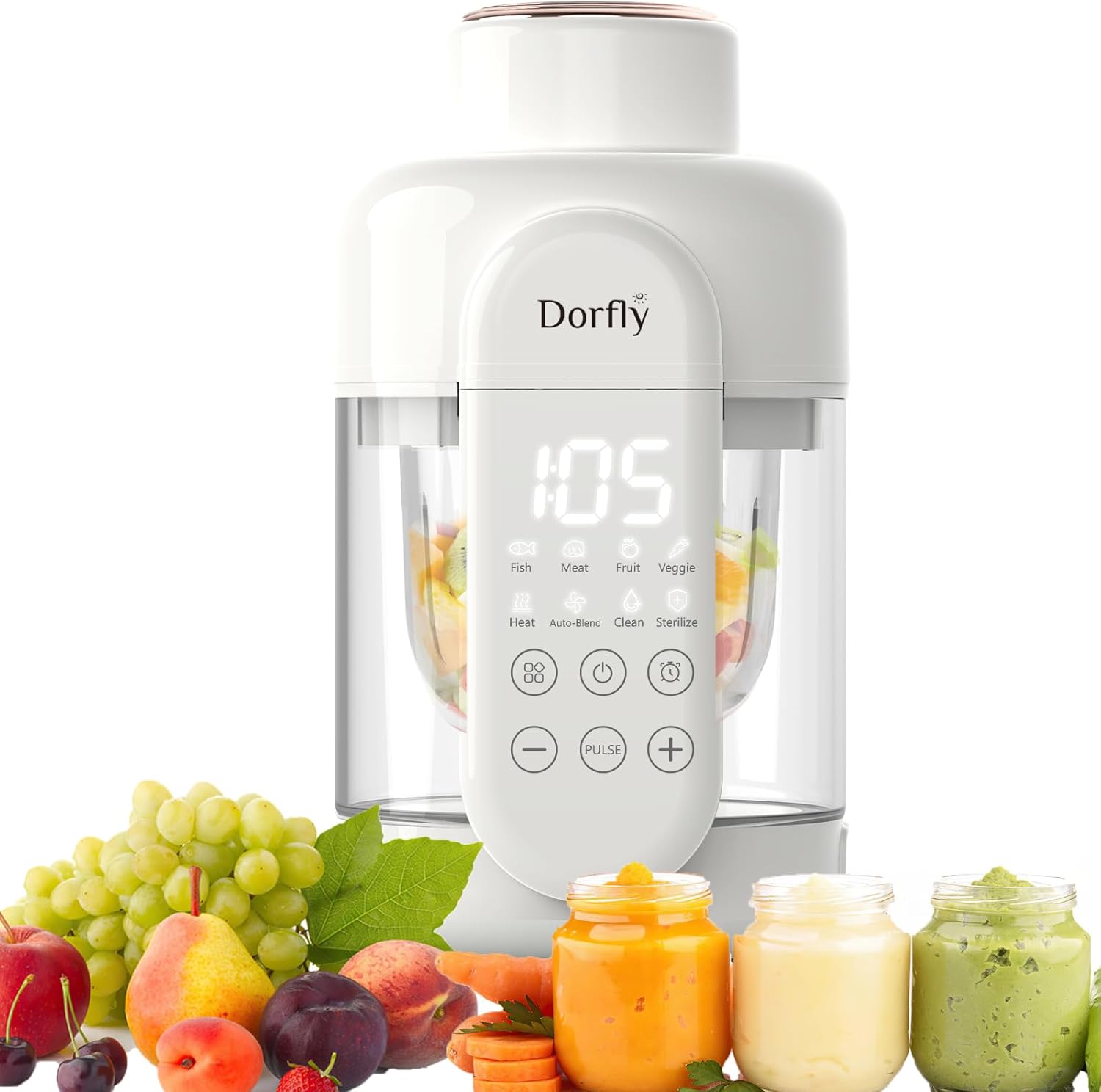 Baby Food Maker And 9 In 1 Puree Maker - Image 2