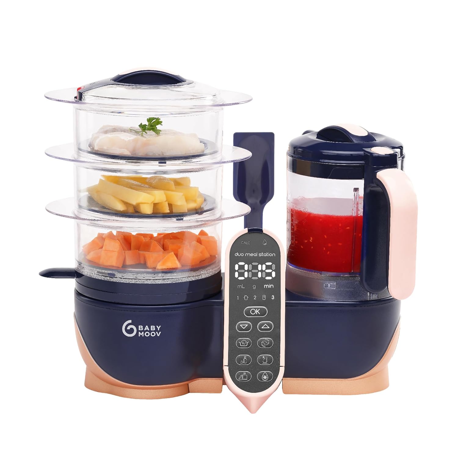 Babymoov Duo Meal Station XL 6-in-1 Food Processor - Image 2