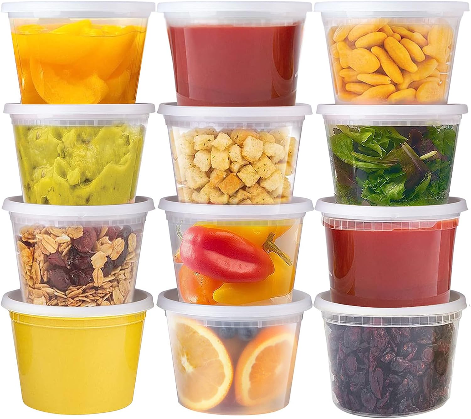 Deli Containers with Lids 16 oz [24 Set] - Image 2