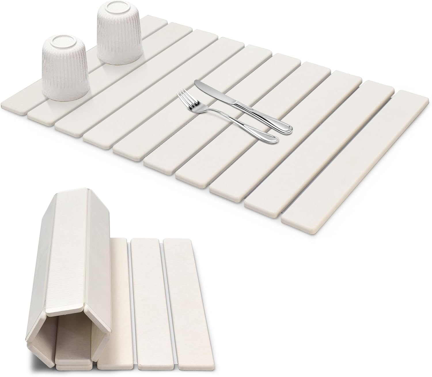 Eco-Friendly Dish Drying Mat for Kitchen Countertop - Image 2