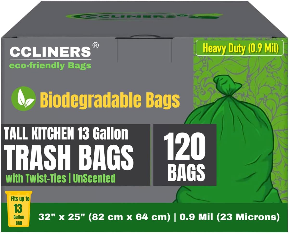 Eco-Friendly Tall Kitchen Trash Bags - Image 2