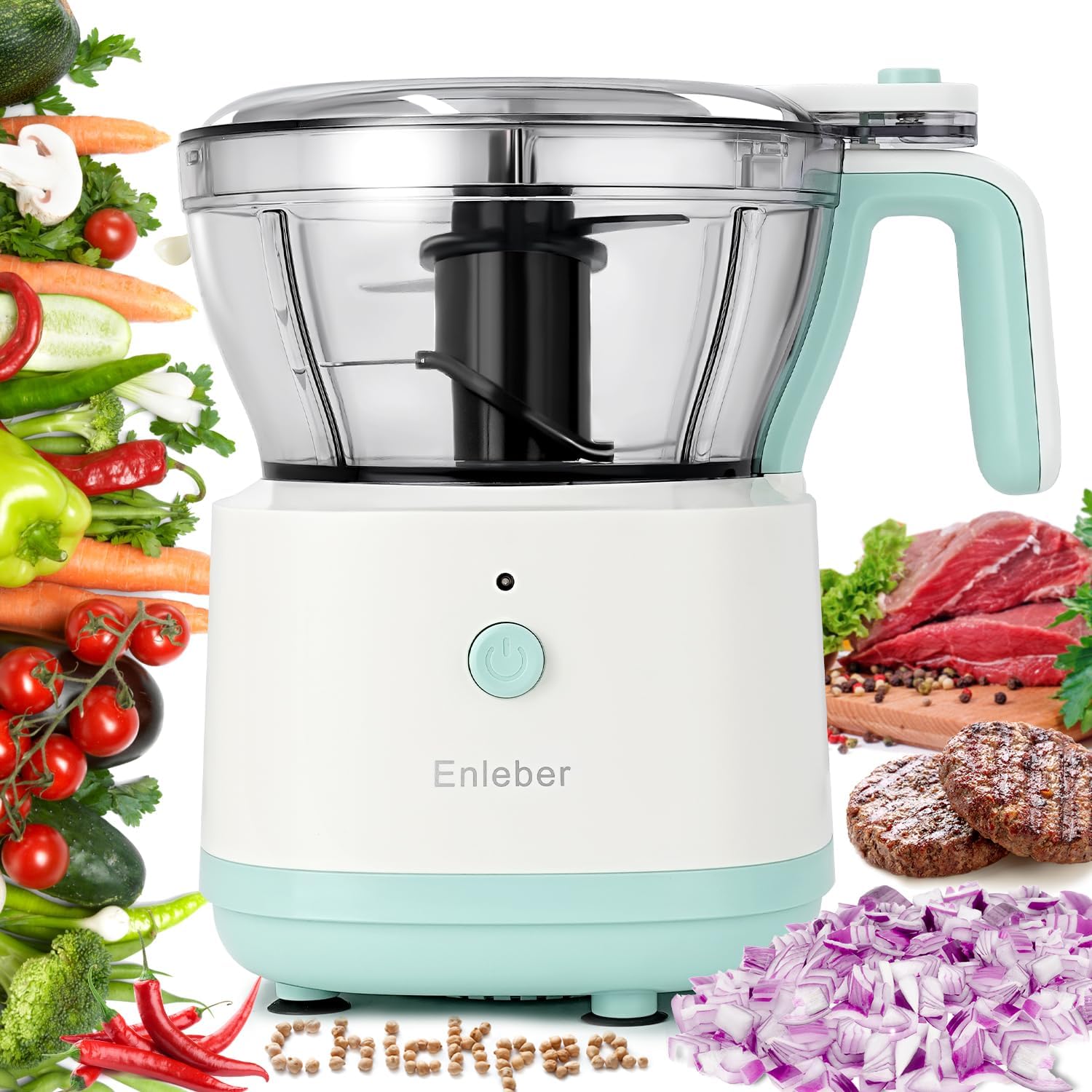 Electric Food Chopper & Meat Grinder - Image 2