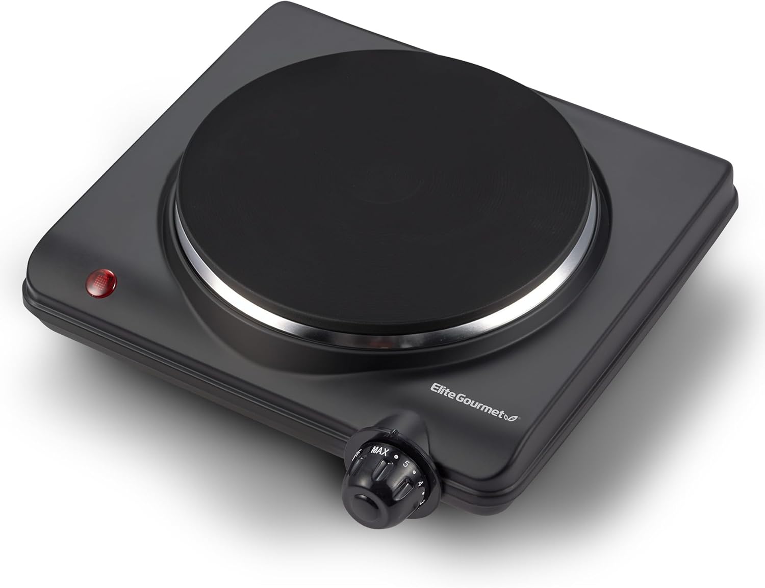 Elite Gourmet Single Cast Iron Electric Hot Plate - Image 2