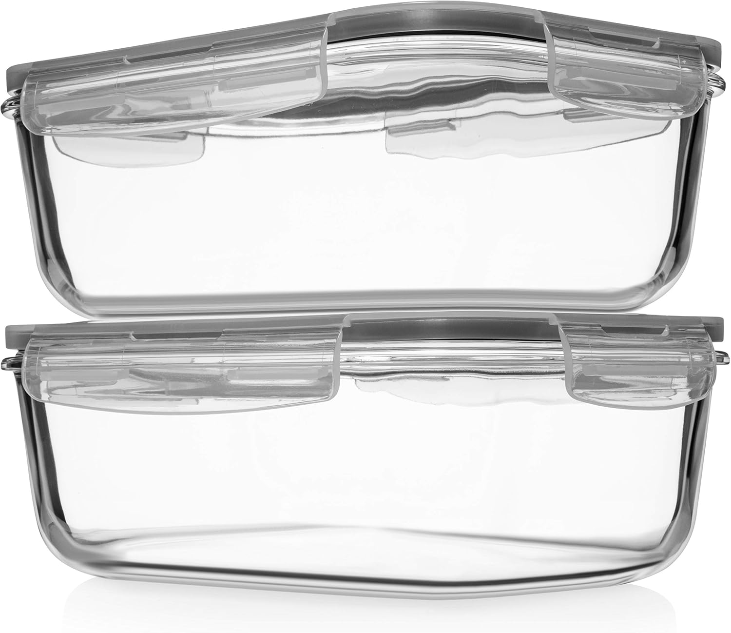 Large Glass Food Storage Containers with Locking Lids - Image 2