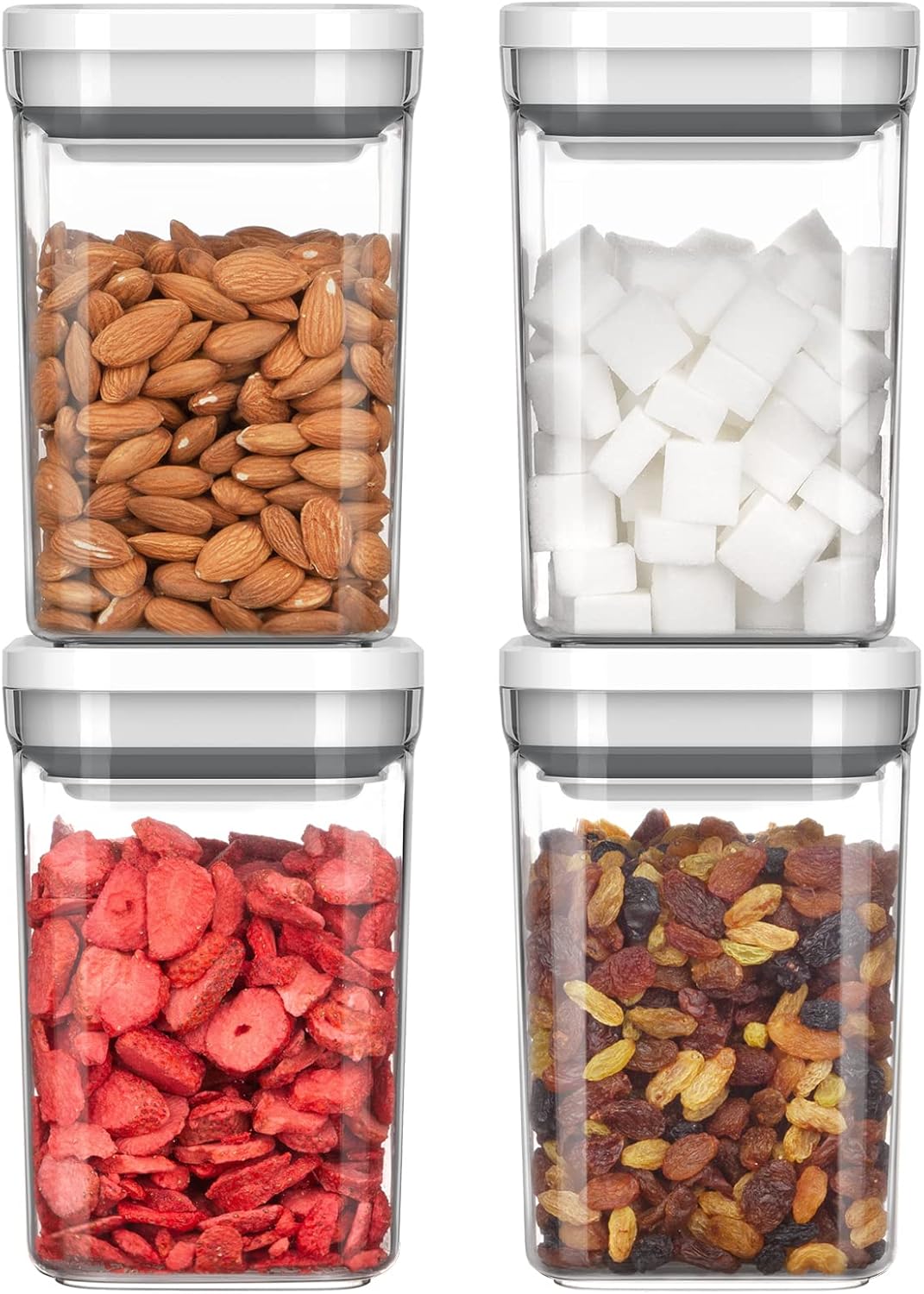 MR.SIGA 4 Pack Airtight Food Storage Container Set - Image 2