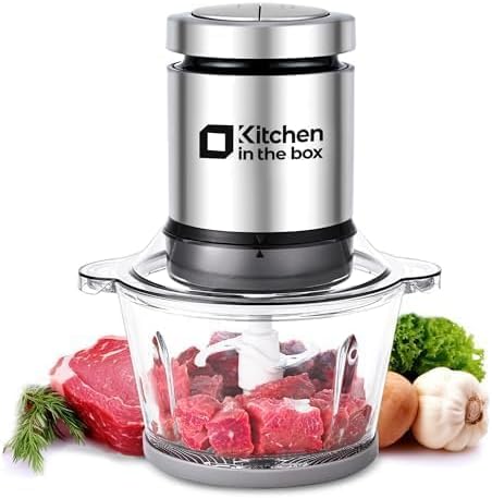 Mini Food Processors, 400W Powerful Electric Chopper & Meat Grinder - Image 2