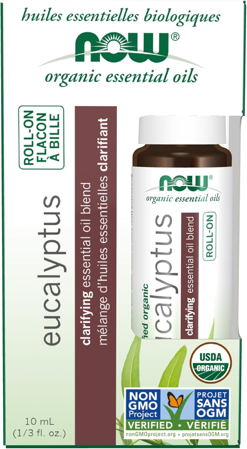 NOW Foods Eucalyptus Roll-On Essential Oil - Image 2