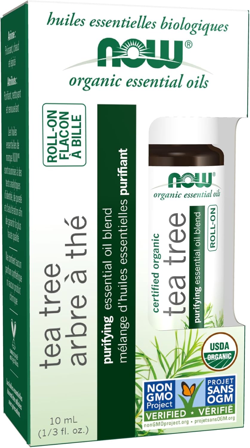 NOW Foods Tea Tree Roll-On Essential Oil - Image 2