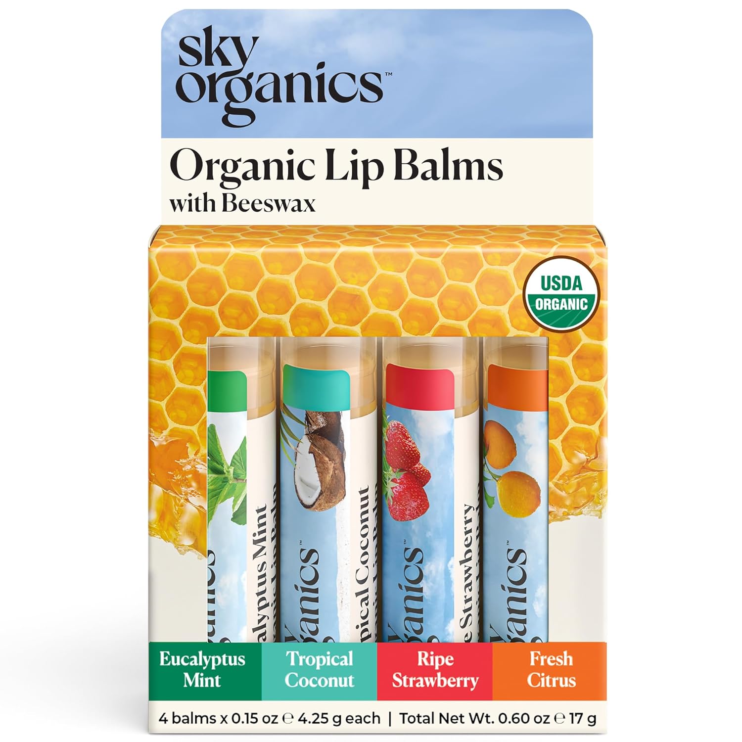 Organic Lip Balm With Beeswax - Image 2
