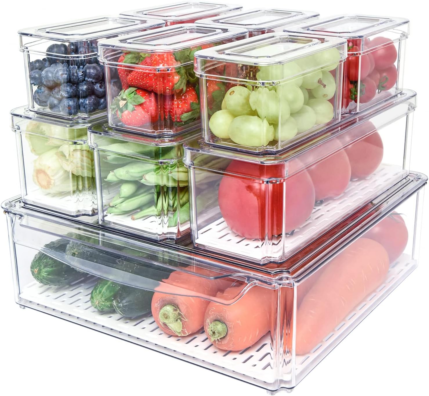 Pomeat Fridge Organizer Containers - Image 2