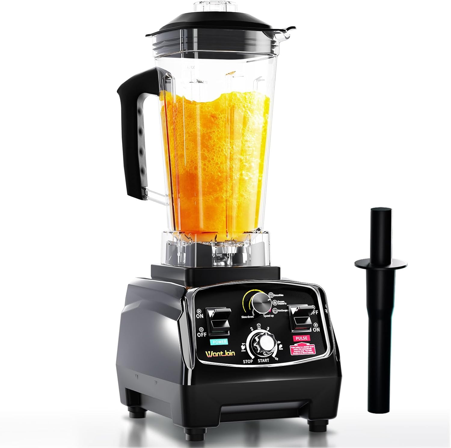 Professional Commercial Blender 68oz 1800W TIMER For Kitchen - Image 2