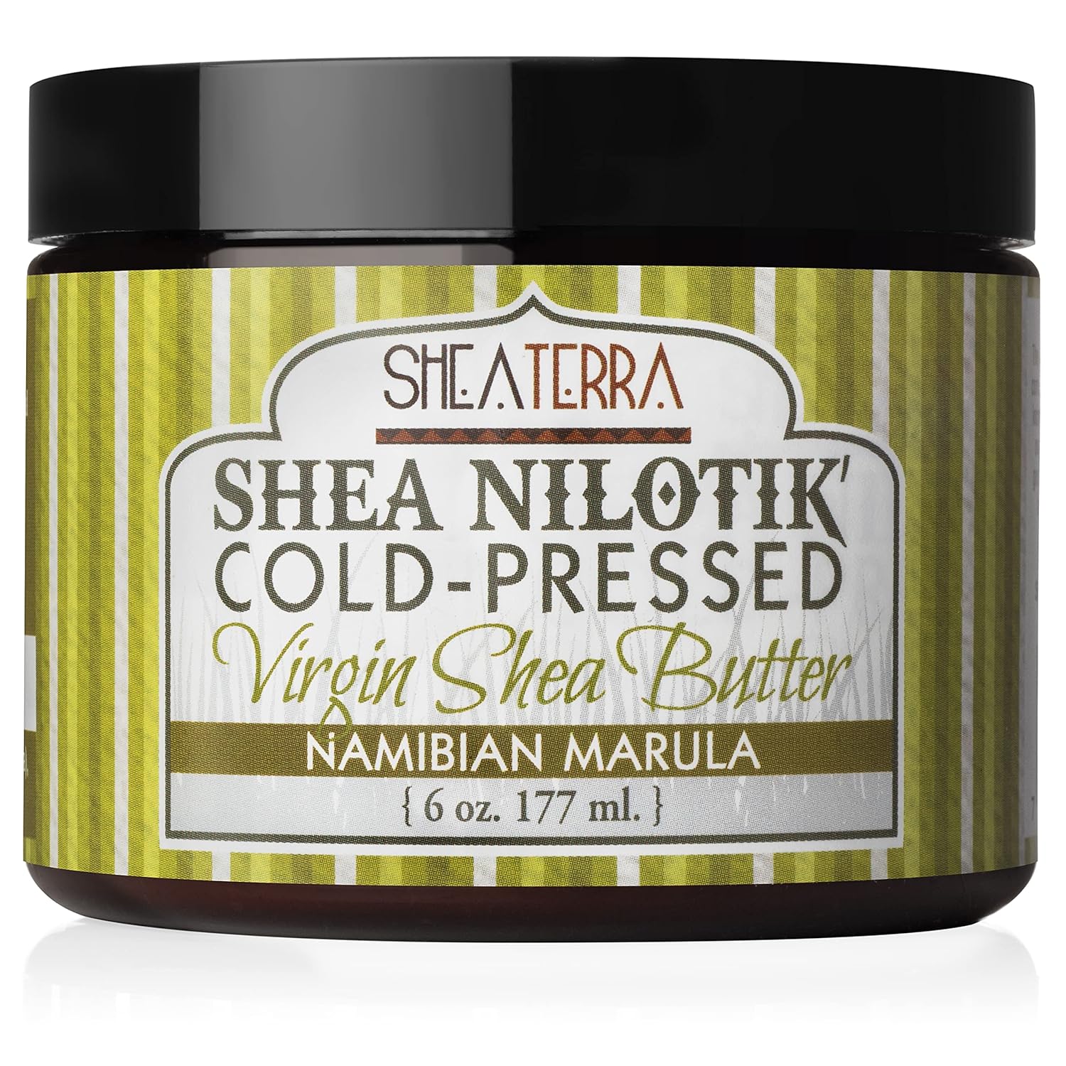 Shea Terra Organics 100% Organic Cold-Pressed Virgin Shea Butter – Natural Anti-Aging Daily Skin, Nails & Hair Cream - Image 2