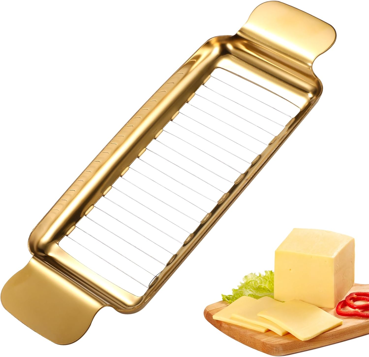 Stainless Steel Butter and Cheese Slicer Cutter - Image 2