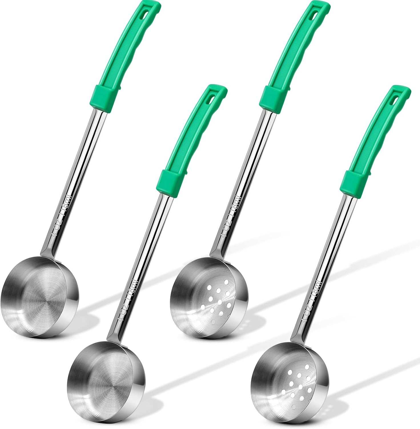 Stainless Steel Portion Control Ladle Spoon Set - Image 2