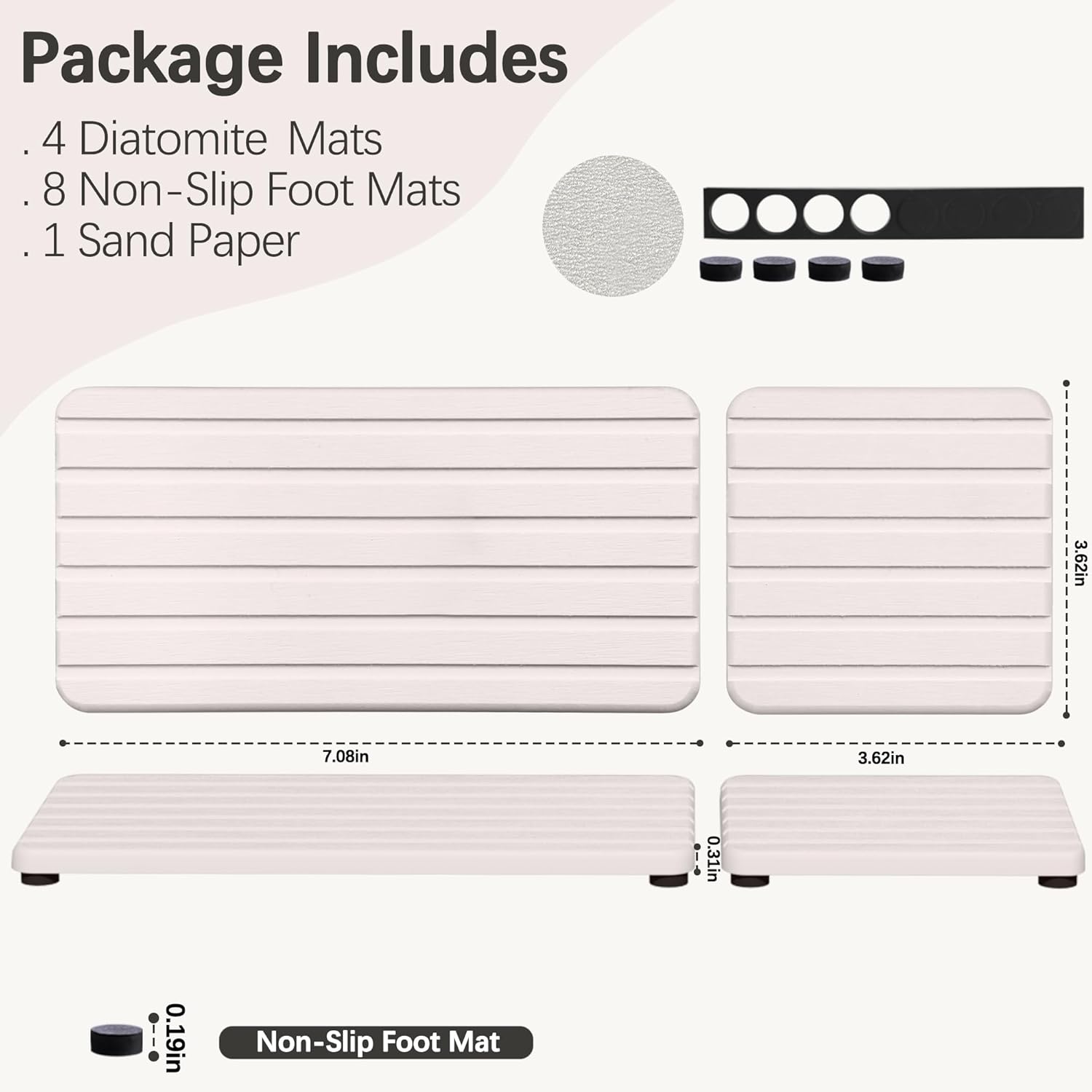 Bathroom Vanity Tray with Non-Slip Pads - Image 6