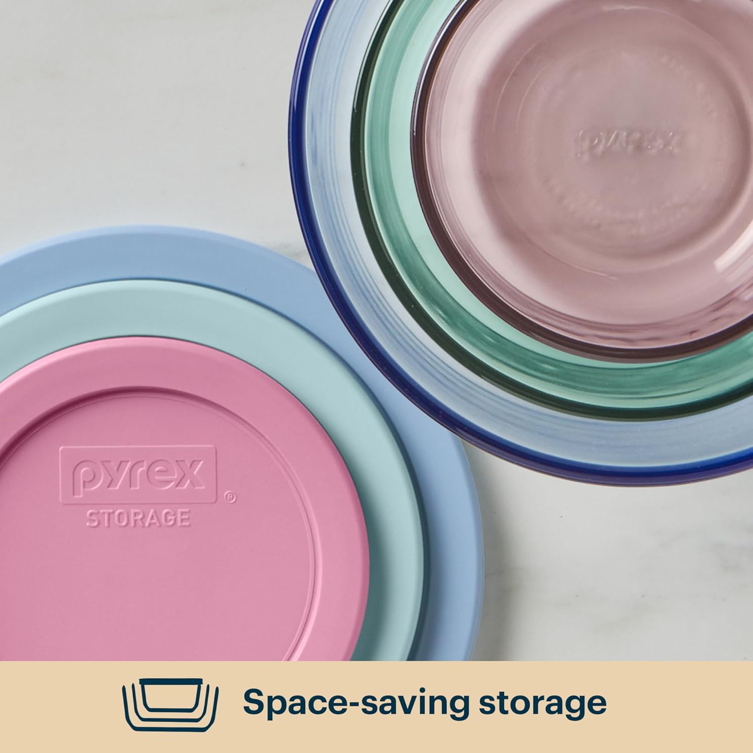 Pyrex 3-Pack Glass Storage Container Set - Image 5