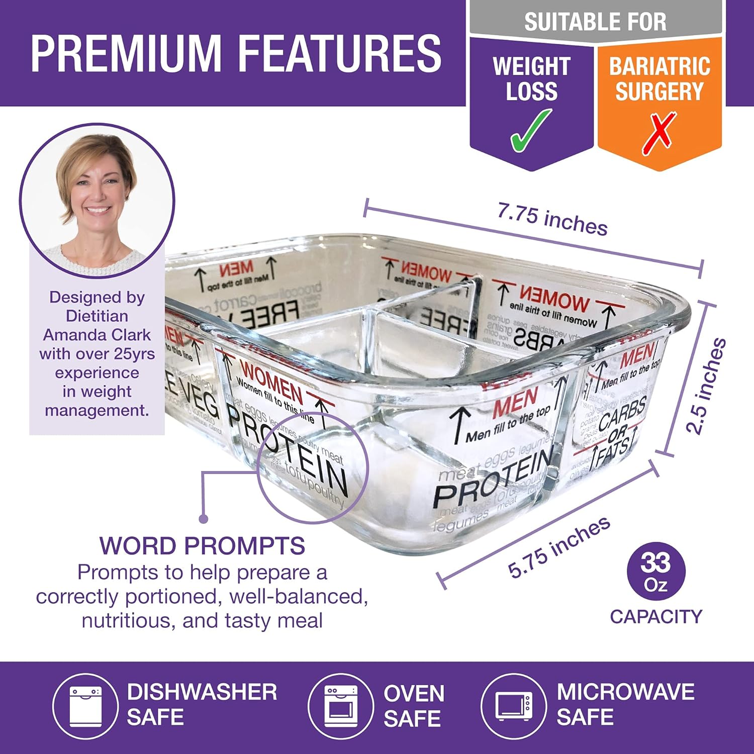 Kit-n-Karry Food Portion Control Containers - Image 4