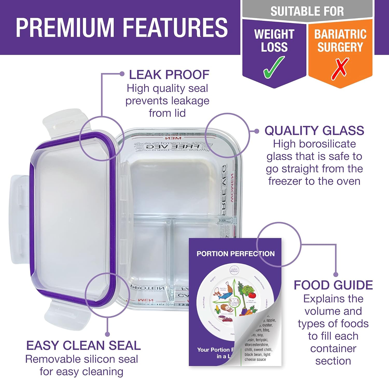 Kit-n-Karry Food Portion Control Containers - Image 5