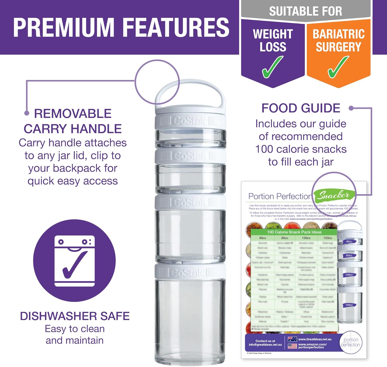 Kit-n-Karry Food Portion Control Containers - Image 6