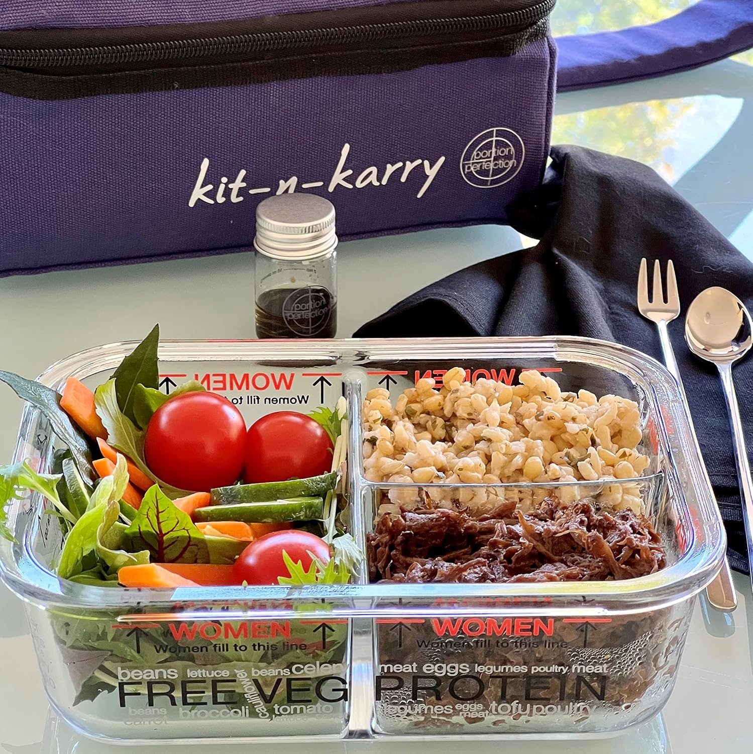 Kit-n-Karry Food Portion Control Containers - Image 8