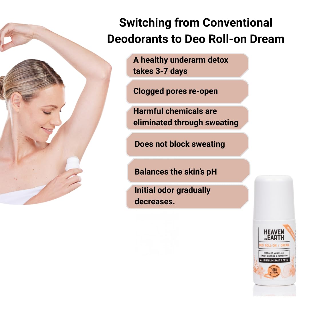Heaven on Earth Natural Aluminum-Free Deodorant for Women - Image 4