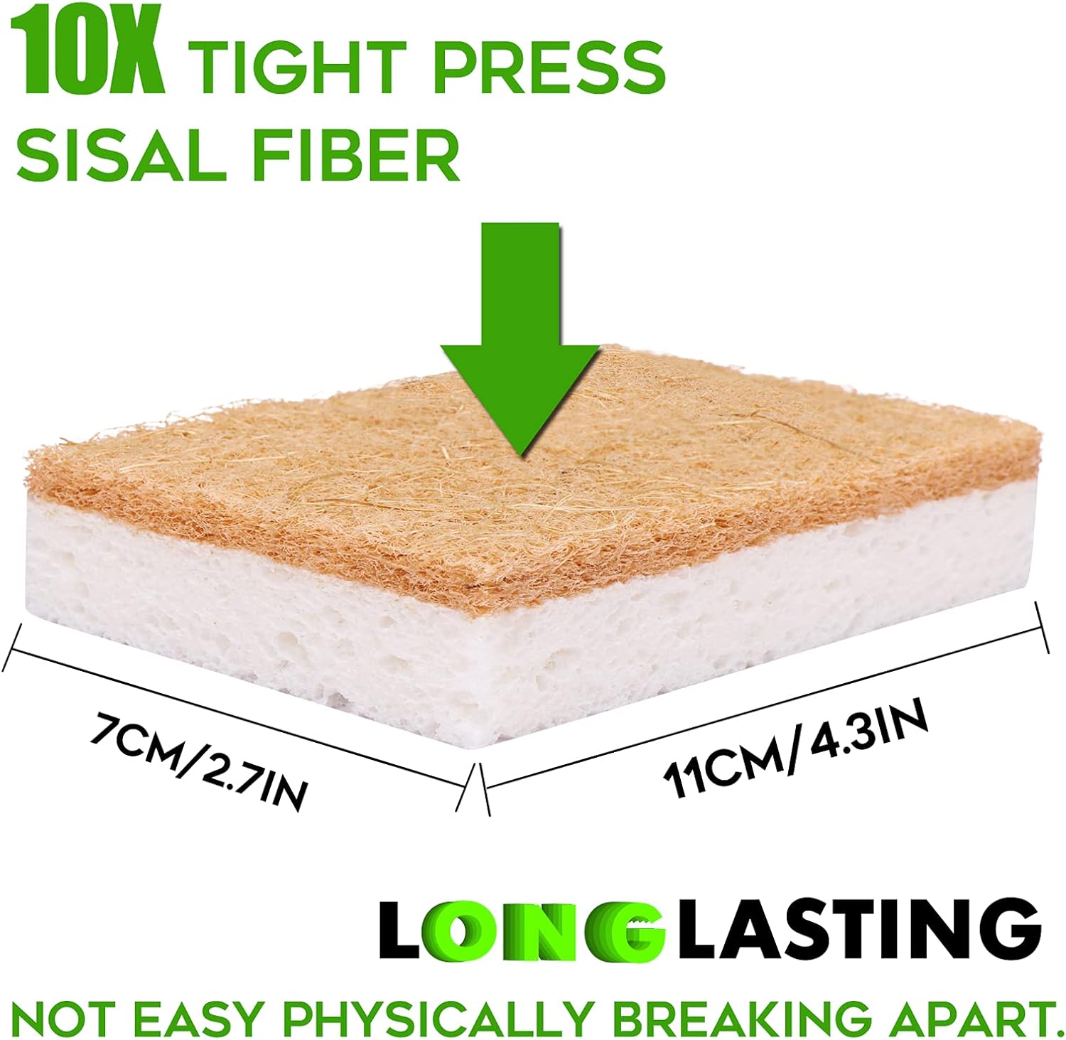 Eco Friendly Non-Scratch Scrub Sponge - Image 5