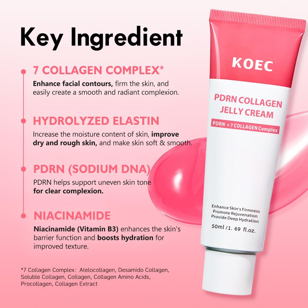 PDRN Collagen Face Moisturizer for Deep Hydrating and Firming - Image 5