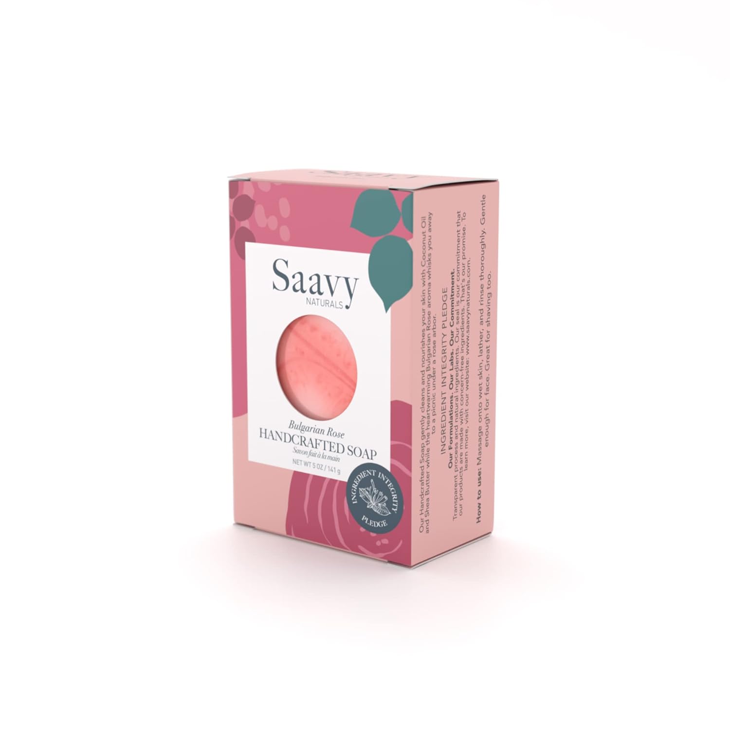Saavy Naturals Handmade Body Soap Bars - Image 3