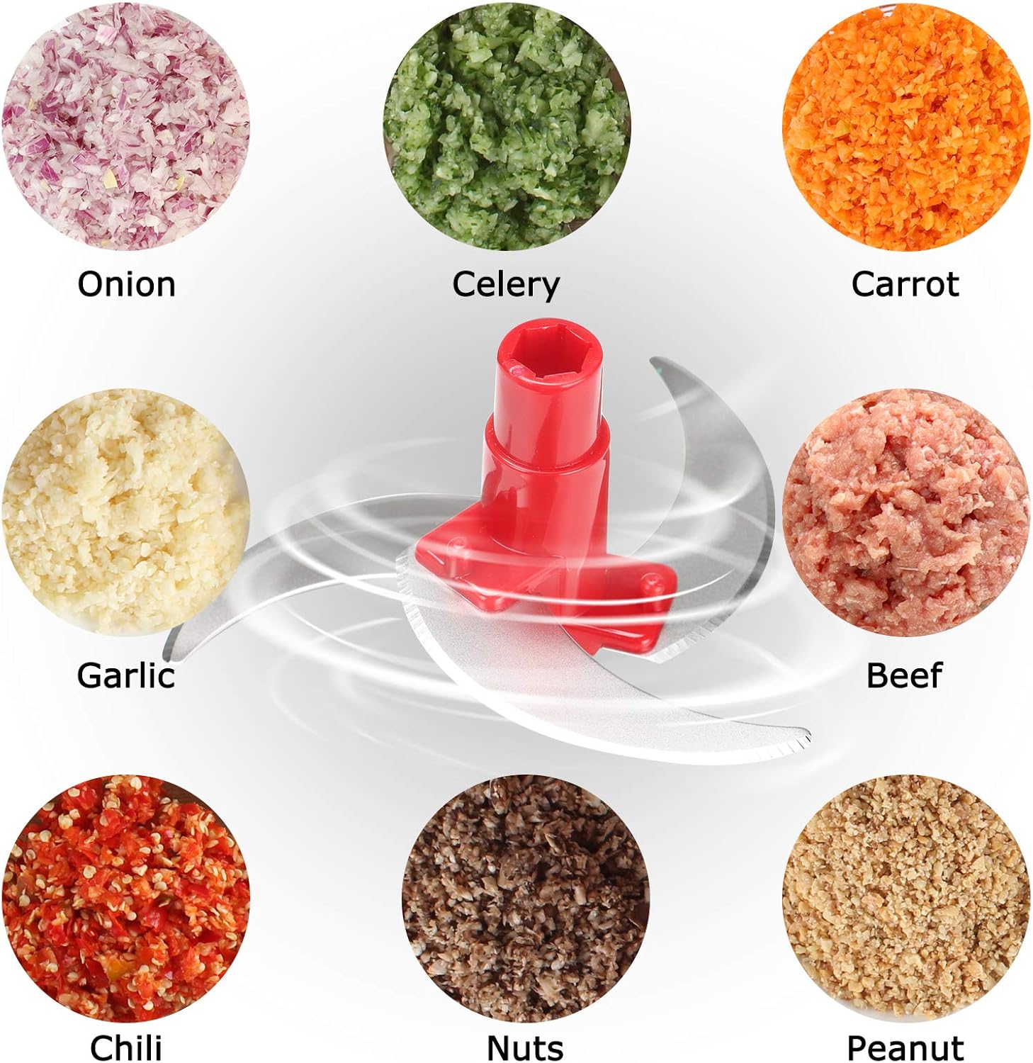 Cambom Manual Food Chopper Vegetable Chopper Hand Food Processor - Image 5